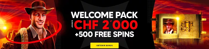 Pack de bienvenue Swiss4win pour nouveaux joueurs